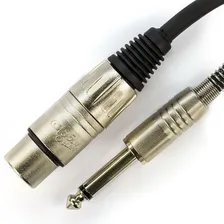 Cabo Microfone Santo Ângelo P10 Xlr Fêmea 5 Metros Foto mini 3