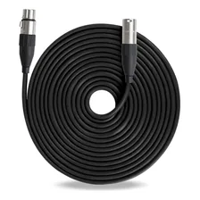 Cabo Microfone Xlr Canon Balanceado Macho X Femea 10 Metros Foto  mini 1