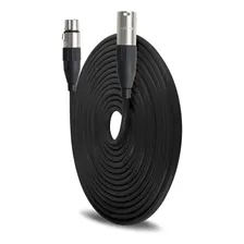 Cabo Microfone Xlr Canon Balanceado Macho X Femea 10 Metros Foto mini  2