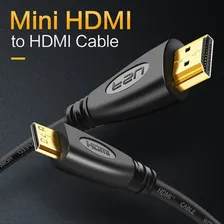 Cabo Mini Hdmi X Hdmi 2 Metros 2.0 Ethernet 4k Ultra Hd Foto  mini 1