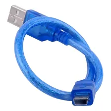 Cabo Mini Usb 2.0 Azul 30 Cm Arduino Nano V3 Foto mini  2
