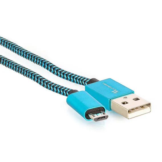 Cabo Nylon Resistente Android Micro Usb 2,5 Metros Foto 1