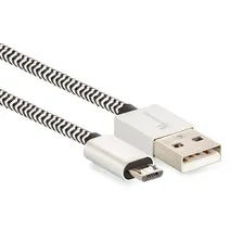 Cabo Nylon Resistente Android Micro Usb 2,5 Metros Foto mini  3