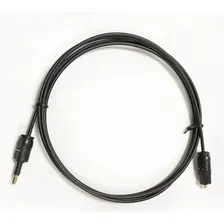 Cabo Óptico Áudio Digital Mini Toslink 3,5mm Spdif 2 Metros Foto mini  3