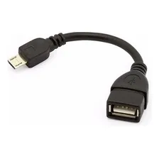 Cabo Otg Micro Usb Pendrive Mouse Teclado Dados V8 Android Foto mini  3