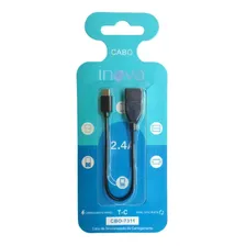 Cabo Otg Usb C Adaptador Otg Celular Pen Drive Usb / Tipo C Foto mini 1