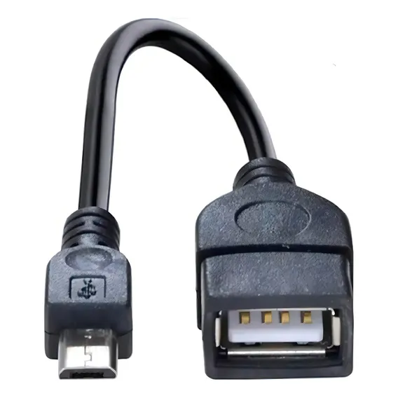 Cabo Otg Usb Samsung LG Adaptador Pendrive P/celular E Tabl Foto 1