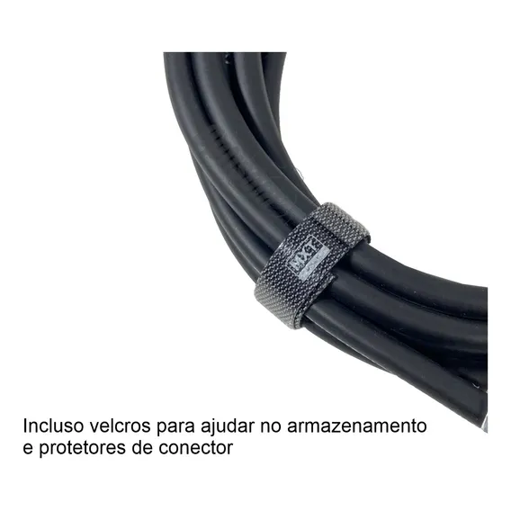Cabo P10 P2 Blindado Para Celular Notebook Mesa Som 3 Metros Foto 1