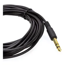 Cabo P2 P10 Estereo Profissional, Adaptador Mesa De Som 5mts Foto mini 3