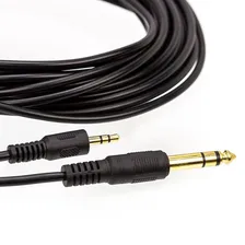Cabo P2 P10 Estereo Profissional, Adaptador Mesa De Som 8mts Foto mini  2