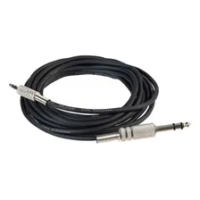 Cabo P2 Para P10, Estereo Metal - 1 Metro Foto mini 3