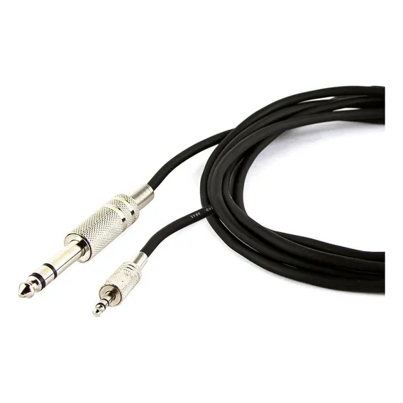 Cabo P2 Para P10, Estereo Metal - 1 Metro Foto 1