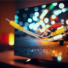 Cabo P2 St 4c + 3 Rca Fêmea 17cm Áudio E Vídeo Kit 5 Cabos Foto mini 4