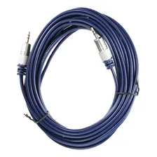 Cabo P2 Stereo + P2 Stereo Metal Profissional 5m Kit 3 Pçs Foto mini 4