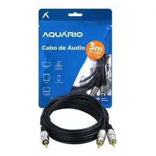 Cabo P2 Stereo X Rca 3 Metros Para Áudio Profissional Foto mini 1