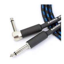 Cabo Para Guitarra Têxtil P10 Angl L 3ft 0,9m Santo Angelo Foto mini 2