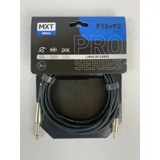 Cabo Para Guitarra Violão 5m Metros Blindado P10 P10 Pro Mxt Foto mini  3