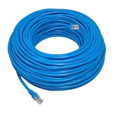 Cabo Para Internet 12 Metros Montado Cat 5 Rj45 Foto mini 1