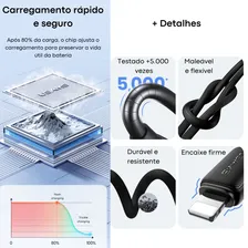 Cabo Para iPhone Apple Car Play Espelhar Parear Central MultimÃdia Lightning USB Foto mini 3