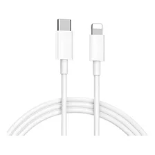 Cabo Para iPhone Usb-c Tipo C Lightning Carregamento Branco Foto mini 2