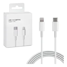 Cabo Para iPhone Usb-c Tipo C Lightning Carregamento Branco Foto mini 3