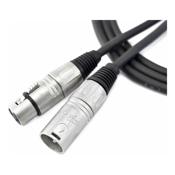 Cabo Para Microfone Santo Angelo Angel Lw 20ft 6,10m Foto 1