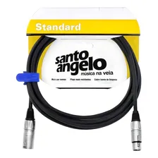 Cabo Para Microfone Santo Angelo Angel Lw 30ft 9,15m Foto mini  2