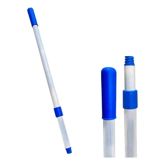 Cabo Para Vassoura O Rodo ExtensÃvel Clean Utilidades Cabo Para Rodos E Vassouras De AlumÃnio De 3m - Azul Foto 1