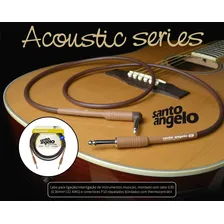 Cabo Para Violão Santo Angelo Acoustic 4,57 Metros Plug Em L Foto mini 4