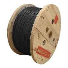 Cabo Pp 2x1 50 Metros Megatron Cabo Pp Flexivel 2x1mm 50m Cor Da Cobertura Preto Foto mini 4