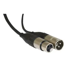 Cabo Profissional De Microfone Xlr Cannon Cabo Xlr 3m Foto mini 2