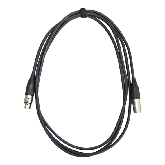 Cabo Profissional De Microfone Xlr Cannon Cabo Xlr 3m Foto 1