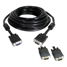 Cabo Projetor Vga (db15) Macho + Vga (db15) Macho - 3 Metros Foto mini  2