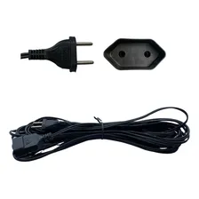 Cabo Prolongador Extensão Eletrica 5 Metros Bipolar 2x0,75mm Normatizado Inmetro Foto mini 2