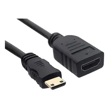 Cabo Rabicho Mini Hdmi P Hdmi Flexivel 1080p Câmera Filmador Foto mini  2