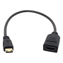 Cabo Rabicho Mini Hdmi P Hdmi Flexivel 1080p Câmera Filmador Foto  mini 1