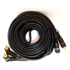 Cabo Rca 5 Metros + 2 Cabos Y 2 M + 1 F P/ Modulo Banh. Ouro Foto mini 2
