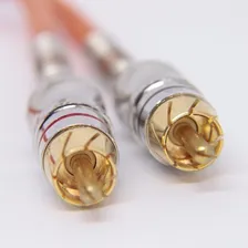 Cabo Rca 5 Metros Blindado Plug De Ouro Kx3 Foto mini 2