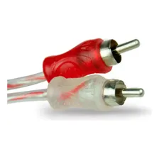 Cabo Rca 5 Metros Dupla Blindagem Injetado Vermelho 4mm Foto mini 4