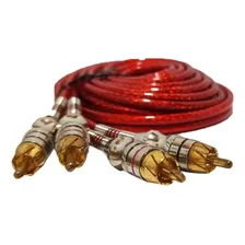 Cabo Rca 5 Metros Evus Premium Blindado Puro Cobre - Rca 5m Foto mini 3