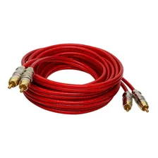 Cabo Rca 5 Mt Blindado P/ Som Profissional Nylon Isolado Foto mini  3