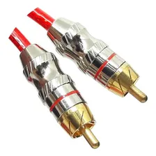 Cabo Rca 5 Mt Blindado P/ Som Profissional Nylon Isolado Foto mini 4