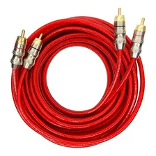 Cabo Rca 5 Mt Blindado P/ Som Profissional Nylon Isolado Foto mini  2