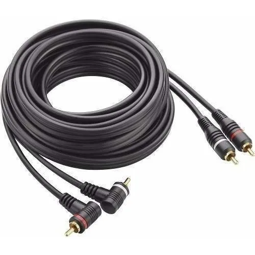 Cabo Rca Multilaser 2m+2f Com 5 Metros Emborrachado - Au501 Foto 1