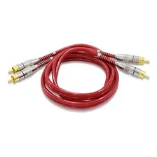 Cabo Rca Tech One Prime Plug Metal 5mm Blindagem 1 Metro Foto  mini 1
