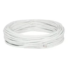 Cabo Rede 20 Metros Lan Internet Crimpado Rj45 Cat5e Branco Foto mini 3