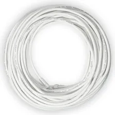 Cabo Rede 25 Metros Lan Internet Crimpado Rj45 Cat6 Branco Foto mini 1