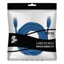 Cabo Rede 25 Metros Rj45 Cat5e Azul Alta Qualidade 100%cobre - 5+ Foto mini 2