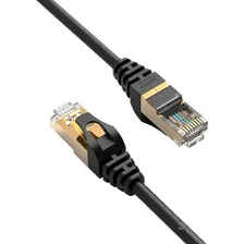 Cabo Rede Blindado 2m Patch Cord Ethernet Cat8 40gbps Foto mini 3
