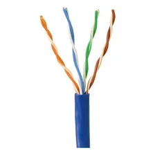 Cabo Rede Cat5e Azul Rolo 150m Cat5-e Cat-5e Metros Caixa Foto mini 2